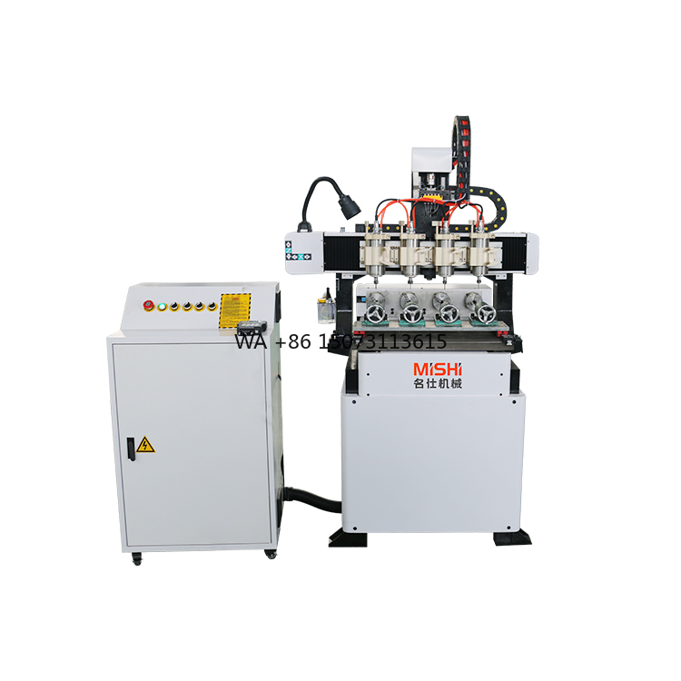 Woodworking Cnc Router Machine Price - 소형 멀티 헤드 4축 미니 CNC