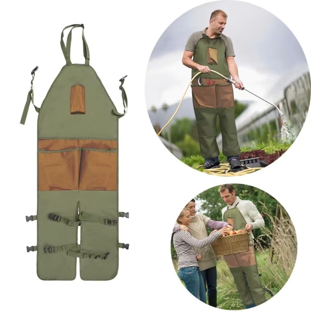 Woodworking Apron - 옥스포드 천 가드닝 레깅스 앞치마 확장형