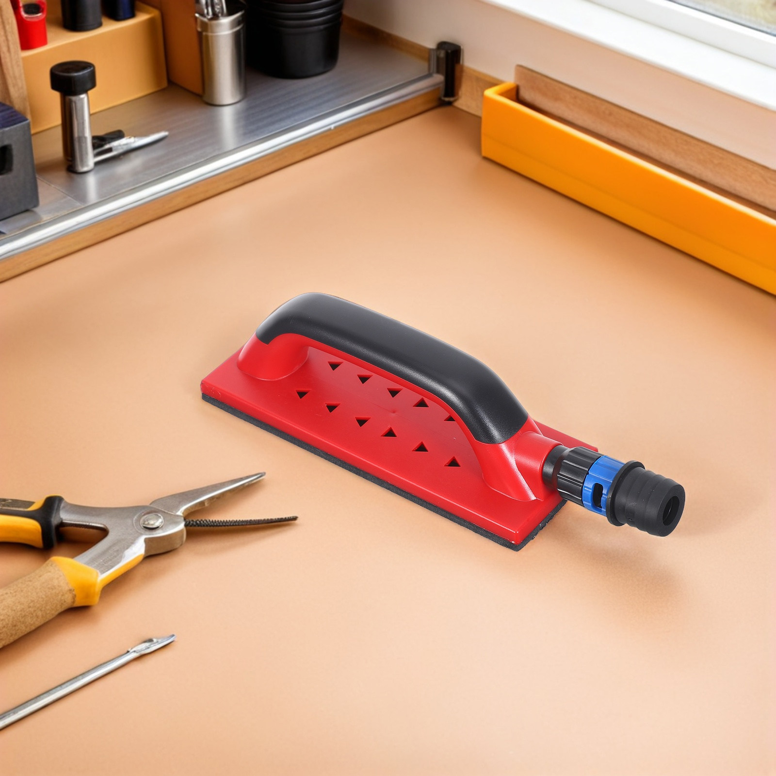 Woodworking Files - 사각형 디자인의 샌딩 파일 블록, 강력한
