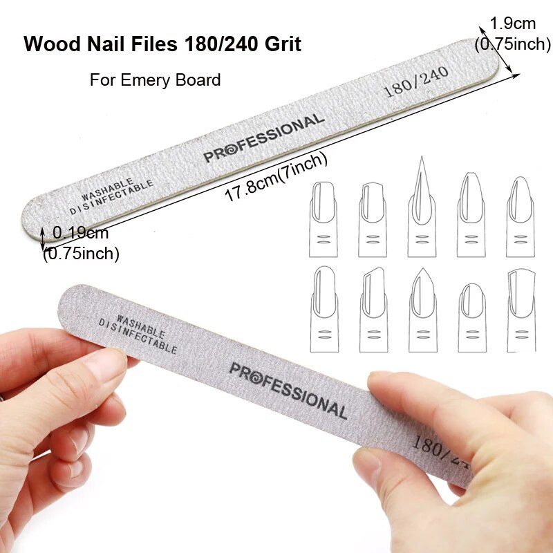 100PC 나무 네일 파일 전문 샌딩 버퍼 파일 100 - Woodworking Files 리뷰 및 가격