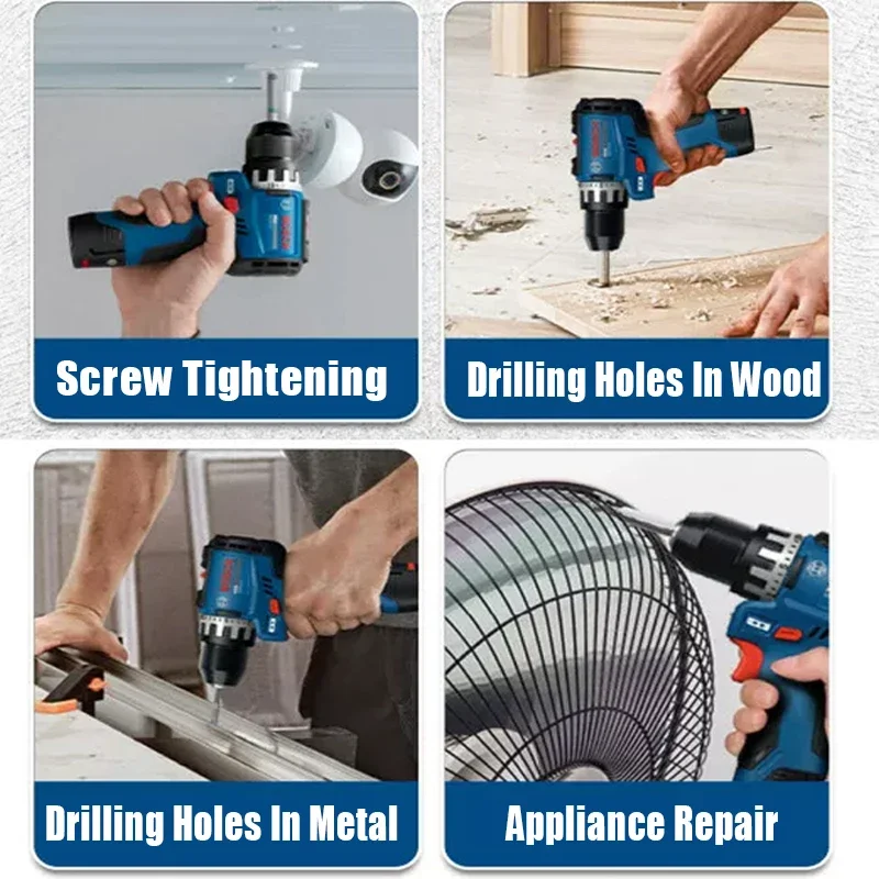보쉬 GSR 12V-31 브러시리스 전기 드릴 고토크  - Woodworking Drill 리뷰 및 가격