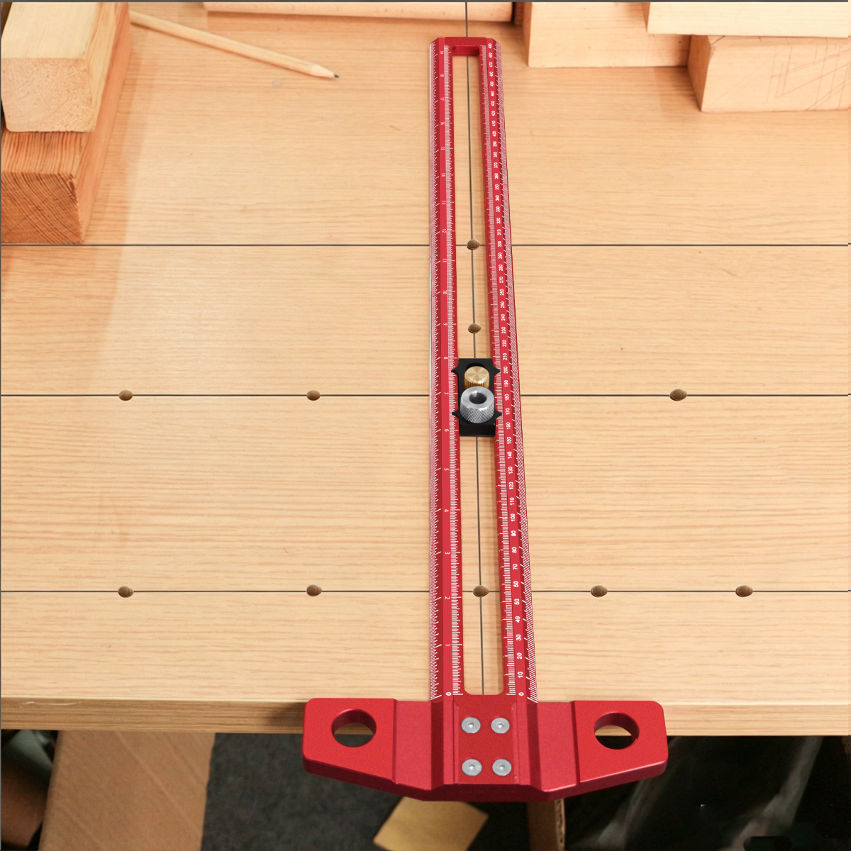 목공용 T-스퀘어 마킹 게이지, 조절 가능한 스톱 및  - Woodworking Classes 리뷰 및 가격