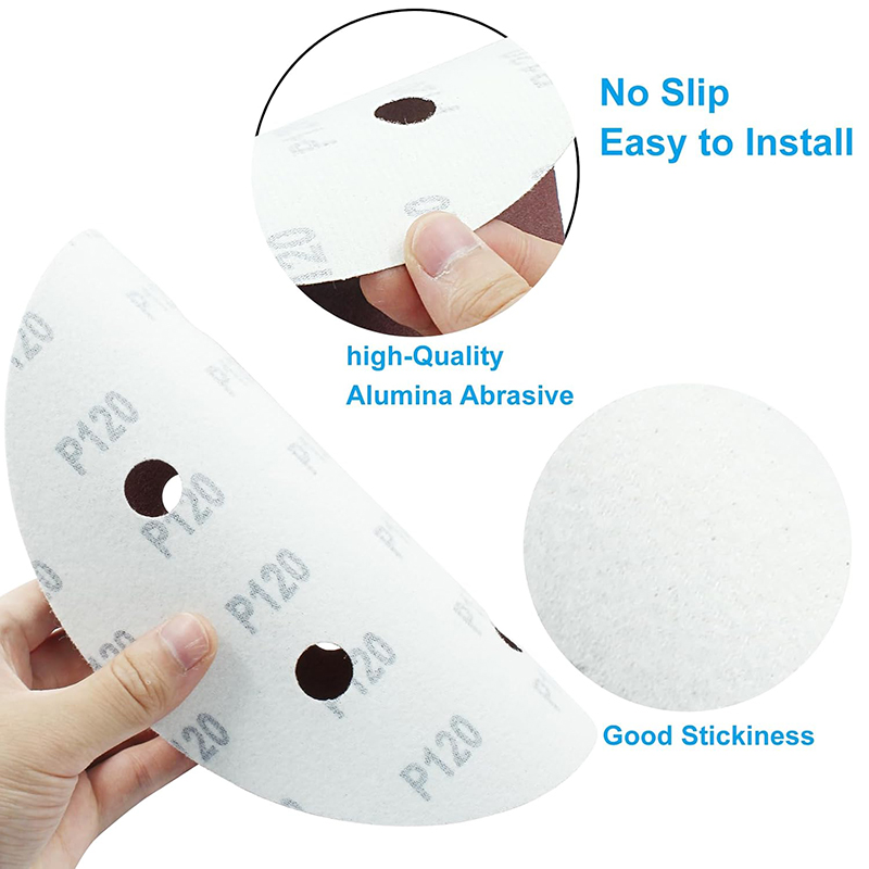 10pcs 9 인치 6 홀 225mm 벽 샌더 사포 금 - Woodworking Wallpaper 리뷰 및 가격