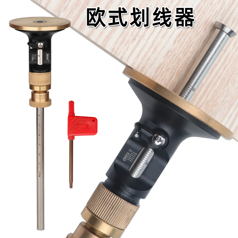 유럽식 정밀 조정 목재 마킹 게이지 카바이드 블레이드  - Woodworking Tool 리뷰 및 가격