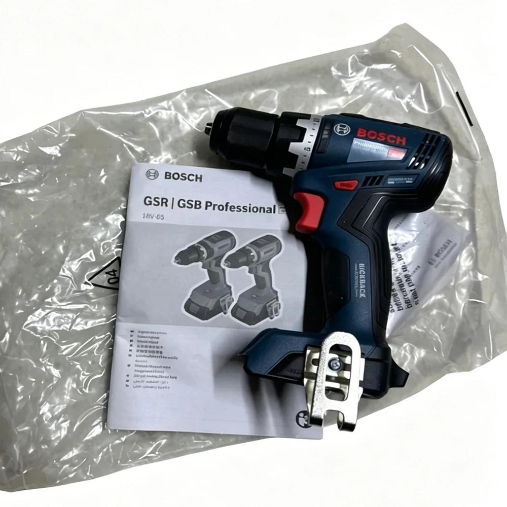 보쉬 GSR 18V-65 브러시리스 전기 드릴 63Nm - Woodworking Drill 리뷰 및 가격