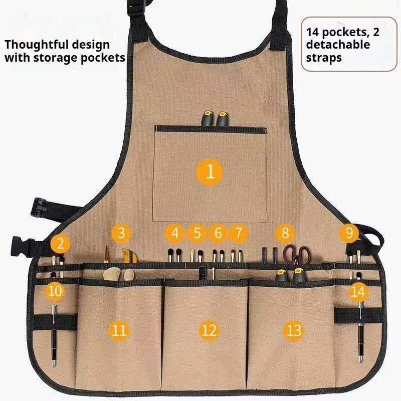 옥스포드 벨트 가든 도구 앞치마 다기능 다중 포켓 정원 - Woodworking Apron 리뷰 및 가격