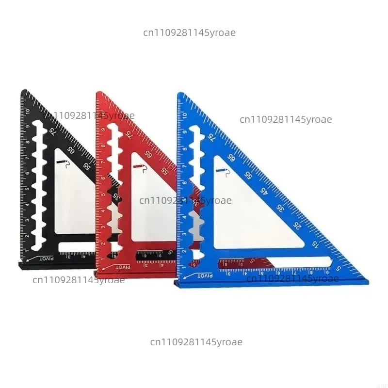 4인치 알루미늄 삼각형 직각자 45/90도 목공 측정  - Woodworking Tool 리뷰 및 가격