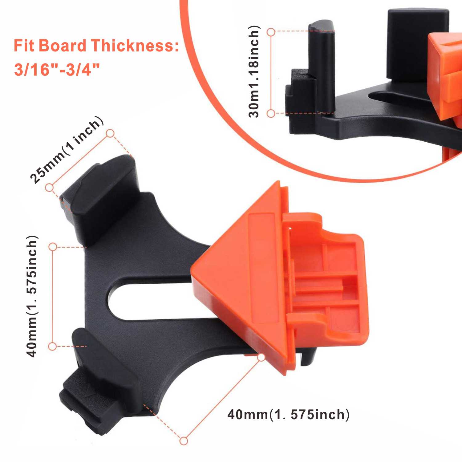60-120도 조절 가능한 코너 클램프-스프링 장착형  - Woodworking Tool 리뷰 및 가격
