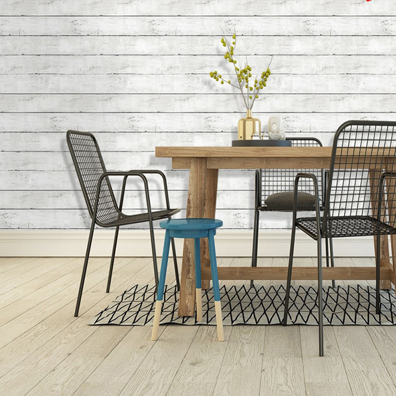 아이보리 화이트 레트로 모조 나무 수직 패턴, 자체 접 - Woodworking Wallpaper 리뷰 및 가격